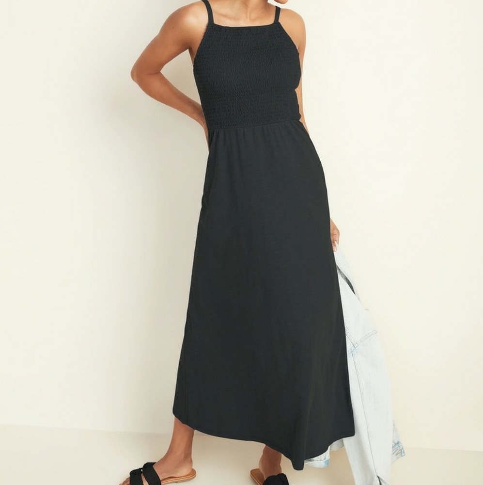 Old Navy Smock-Top Maxi Dress